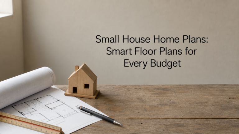 Small House Home Plans: Smart Floor Plans for Every Budget